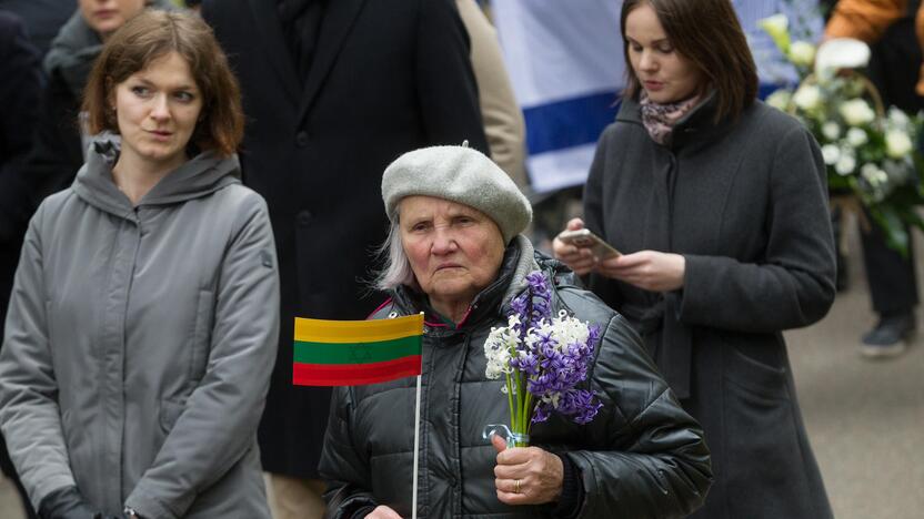 Panerių memoriale vyko Gyvųjų maršo procesija