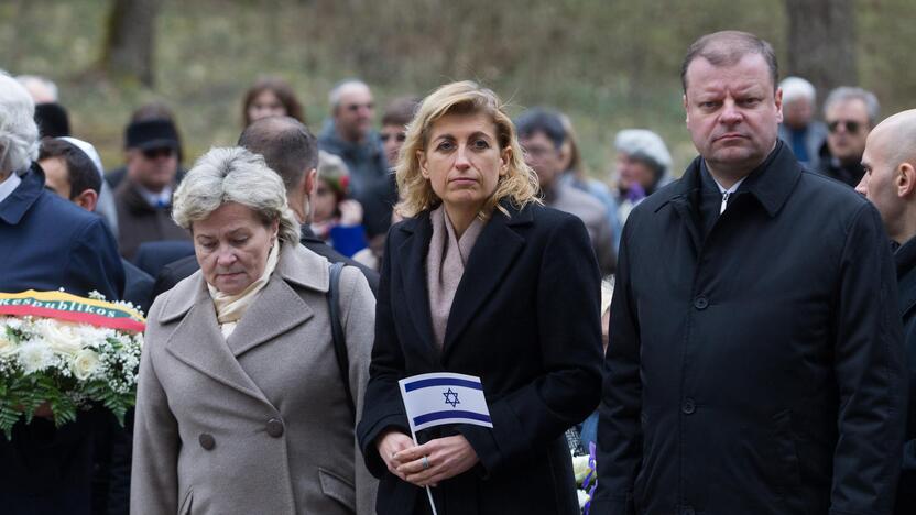 Panerių memoriale vyko Gyvųjų maršo procesija