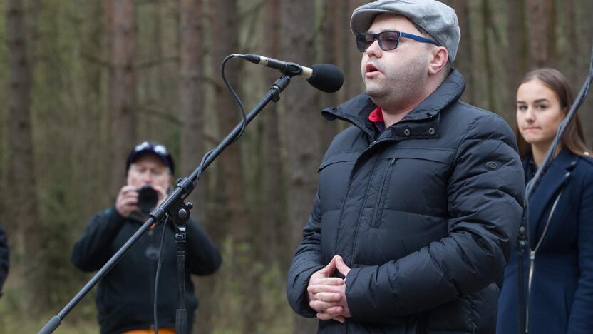 Panerių memoriale vyko Gyvųjų maršo procesija