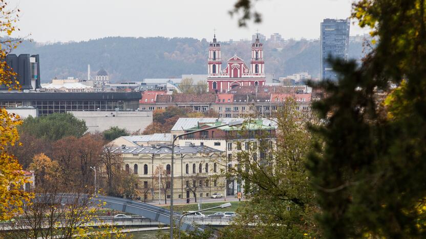 Ant Trijų Kryžių kalno atsivėrė plyšys