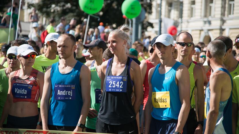 Vilniaus pusmaratonio bėgimas „We Run Vilnius“