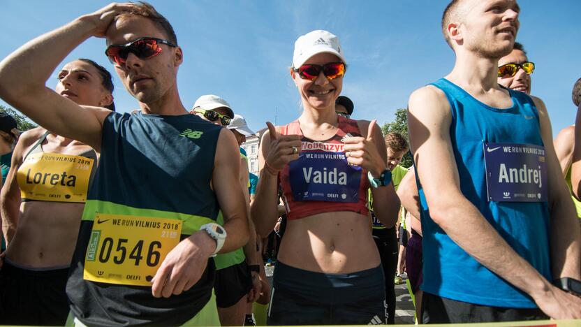 Vilniaus pusmaratonio bėgimas „We Run Vilnius“