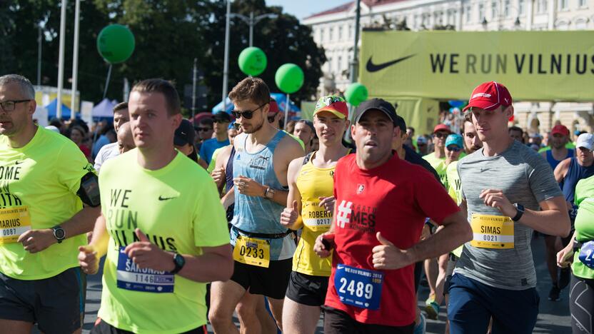 Vilniaus pusmaratonio bėgimas „We Run Vilnius“