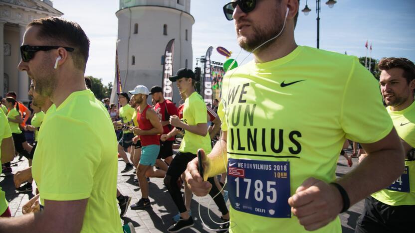 Vilniaus pusmaratonio bėgimas „We Run Vilnius“