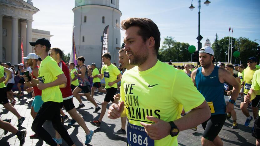 Vilniaus pusmaratonio bėgimas „We Run Vilnius“