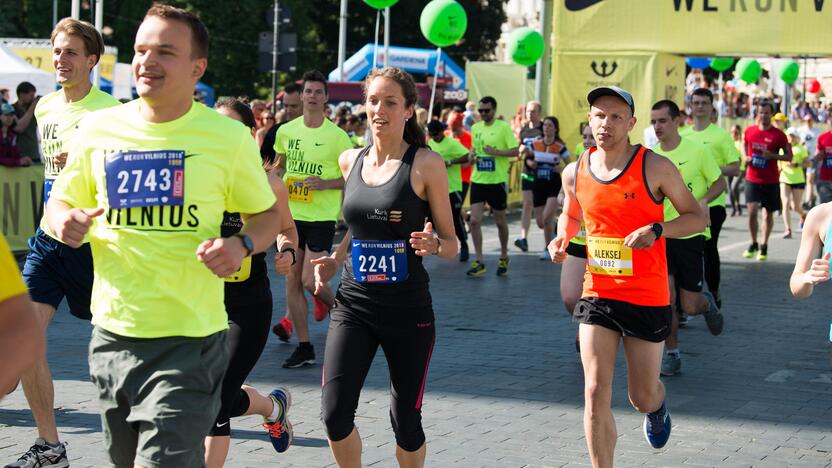 Vilniaus pusmaratonio bėgimas „We Run Vilnius“