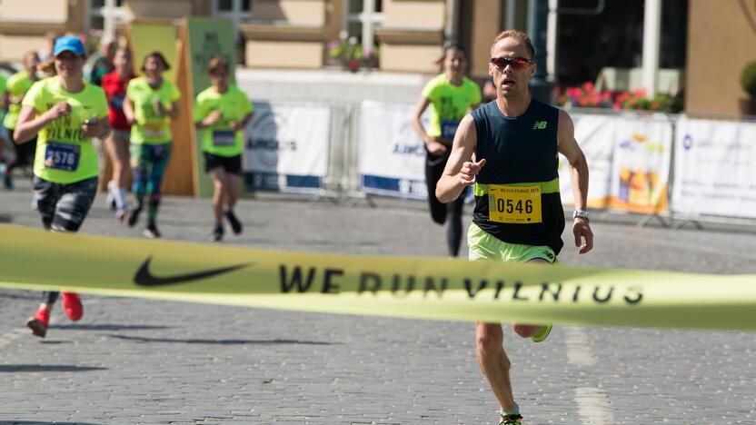 Vilniaus pusmaratonio bėgimas „We Run Vilnius“