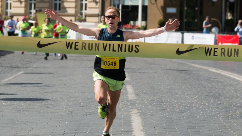 Vilniaus pusmaratonio bėgimas „We Run Vilnius“