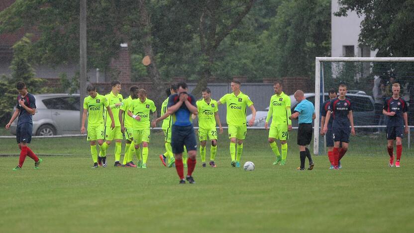 LFF taurė: „Garliava“ – „Trakai“ 0:8