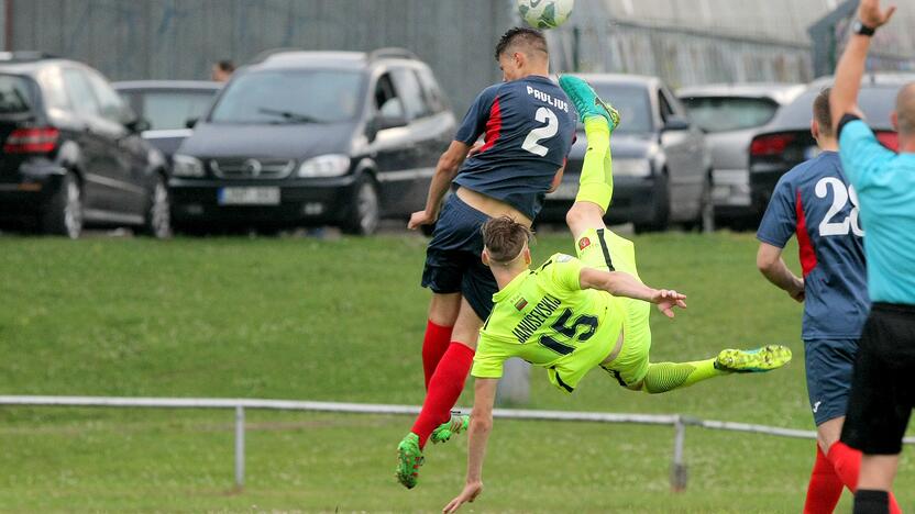 LFF taurė: „Garliava“ – „Trakai“ 0:8