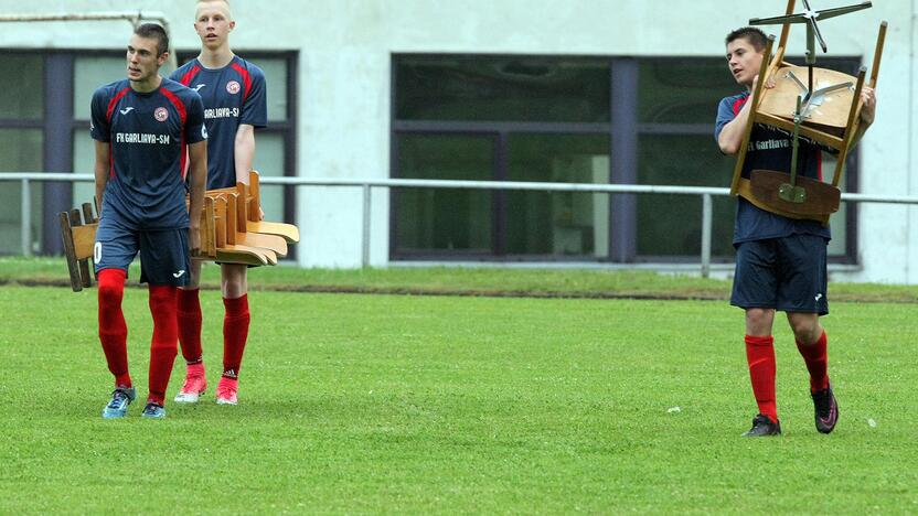 LFF taurė: „Garliava“ – „Trakai“ 0:8