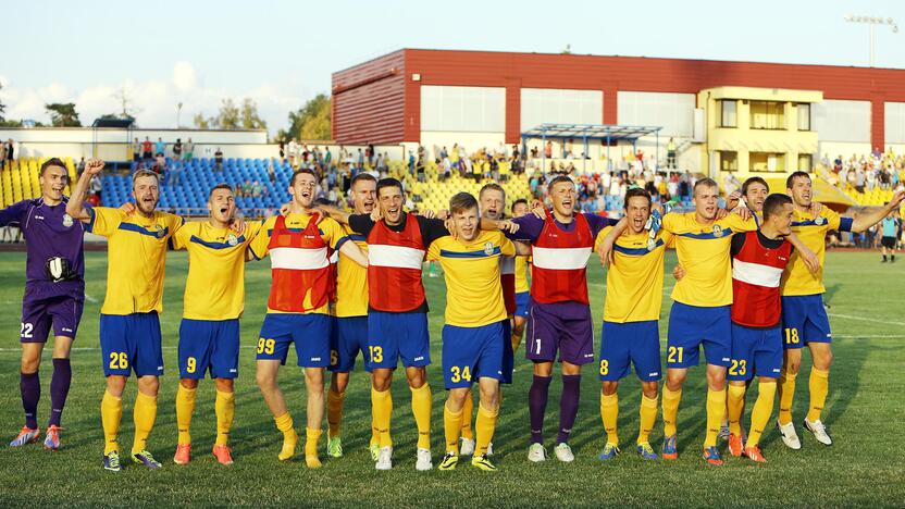 Klaipėdos "Atlanto" futbolininkai.