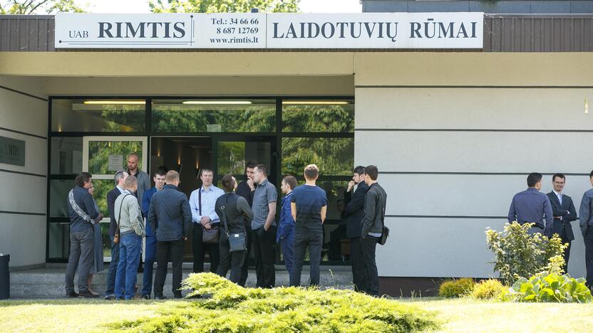 Nužudyto verslininko Aurimo Rapalio laidotuvės