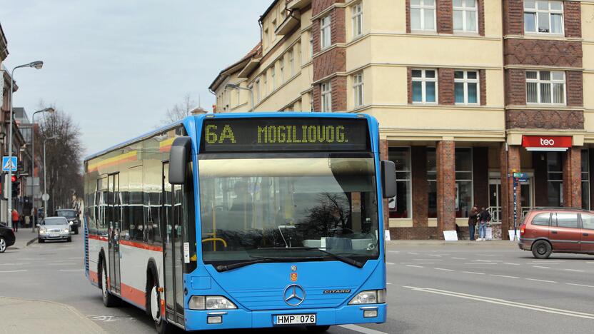 Naujovė: mieste pradėjo kursuoti 6A numeriu pažymėtas autobusas.