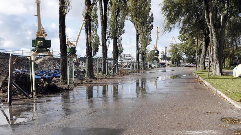 Ateitis: į Kruizinių laivų terminalą vedanti Priešpilio gatvė bus perkelta 20 metrų į kairę.