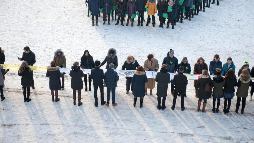 Gimnazistų sveikinimai Lietuvai