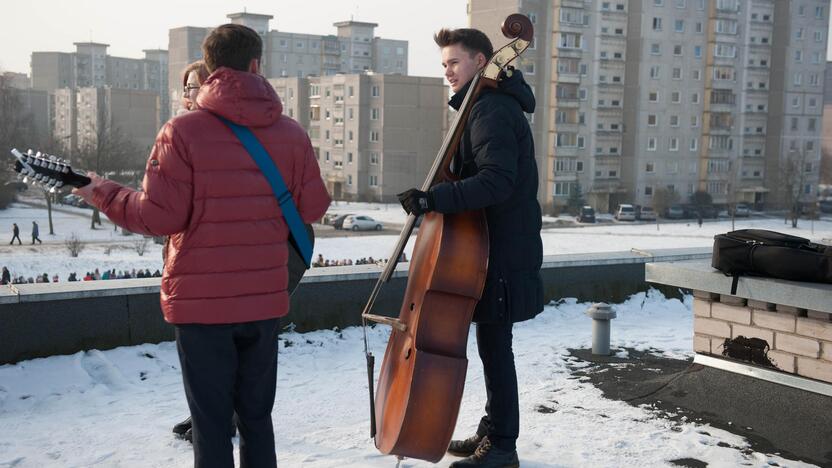 Gimnazistų sveikinimai Lietuvai