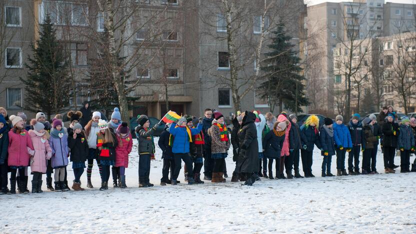 Gimnazistų sveikinimai Lietuvai