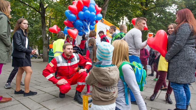 Kauniečiai mokėsi pirmosios pagalbos