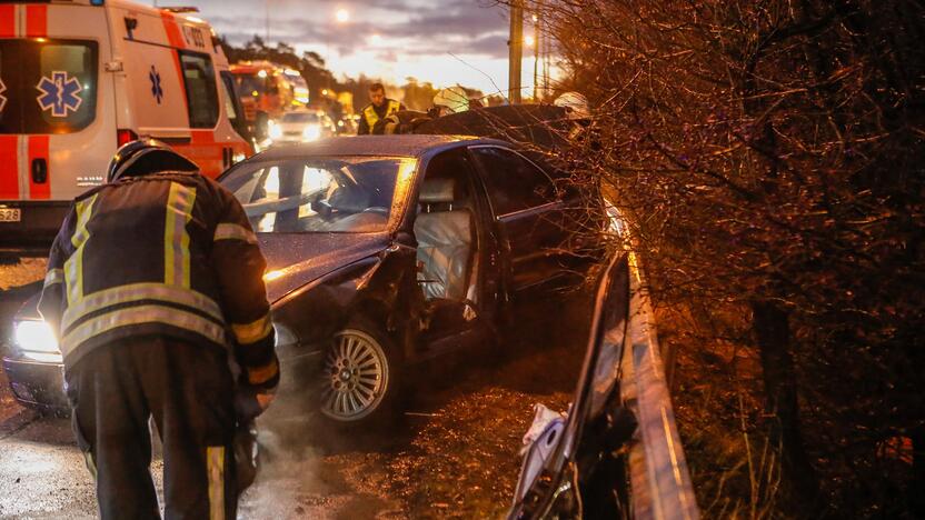 Avarija ant Lideikio gatvės viaduko