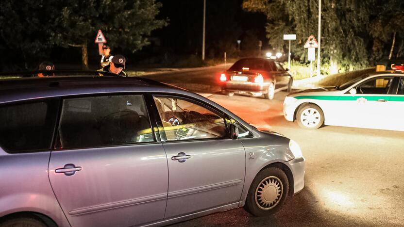 Naktinis policijos reidas Klaipėdoje