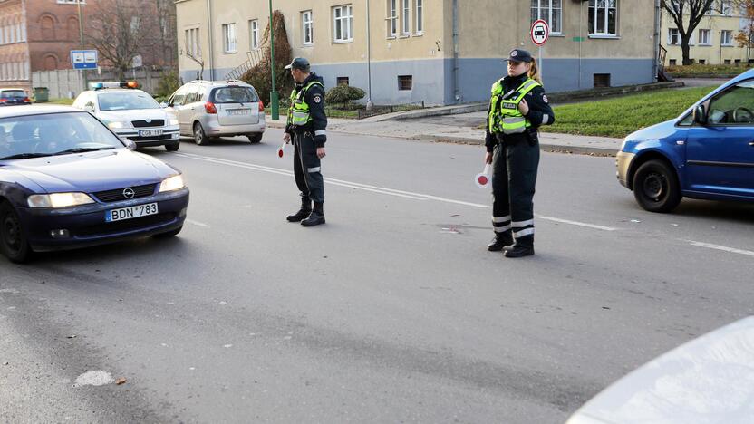 Liepų gatvėje partrenktas žmogus