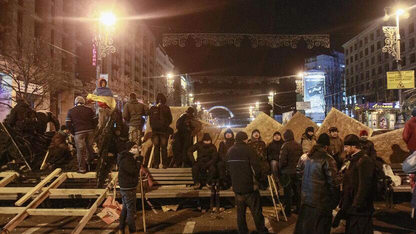 Kijeve per protestus sužeista dešimtys žurnalistų