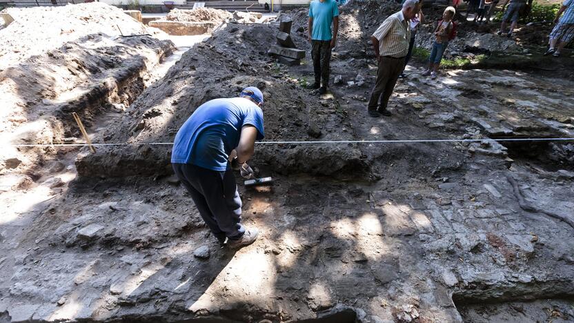 Didžiosios sinagogos archeologiniai radiniai