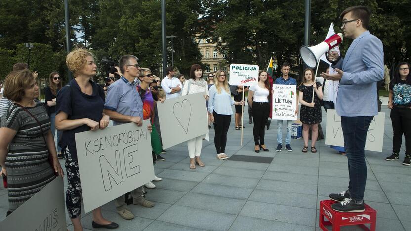 Vilniuje – mitingas dėl policijos neveiklumo