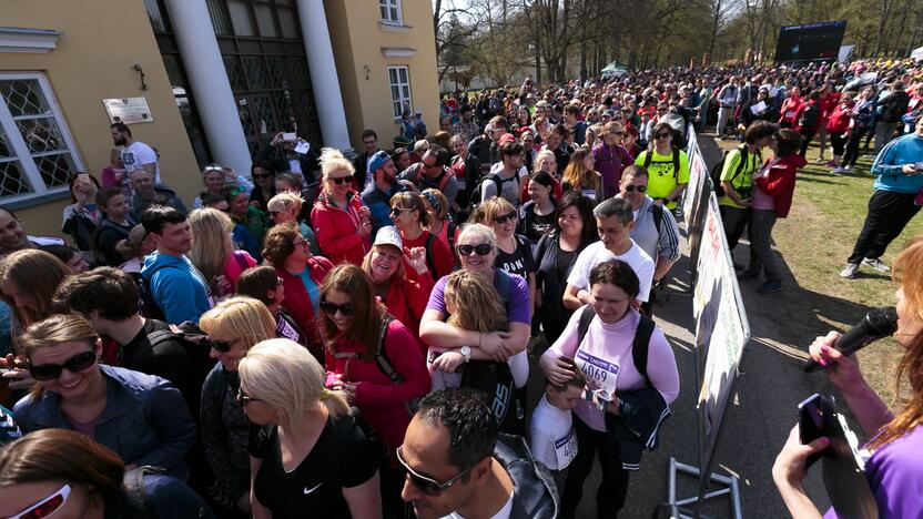 Verkių regioniniame parke – masinis ėjimas