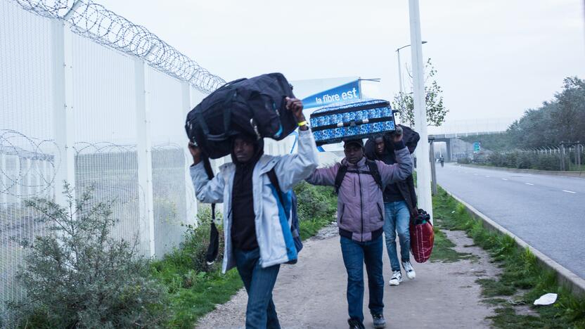 Prancūzijoje išardomos migrantų ,,Džiunglės“