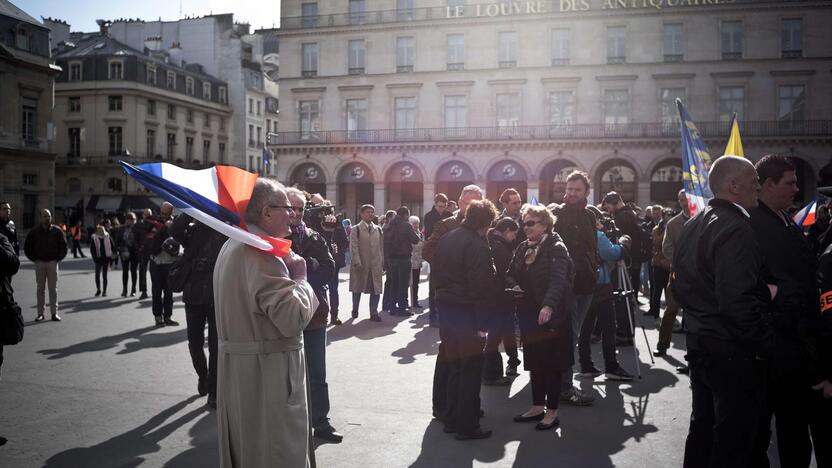 Tarptautinės darbo dienos protestai pasaulyje