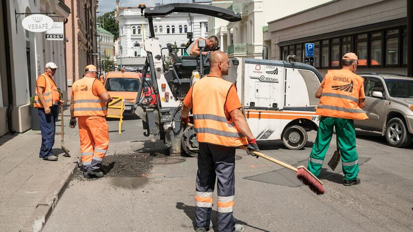 Vilniuje atnaujinama Totorių gatvė