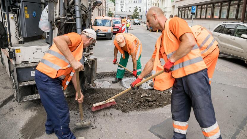 Vilniuje atnaujinama Totorių gatvė