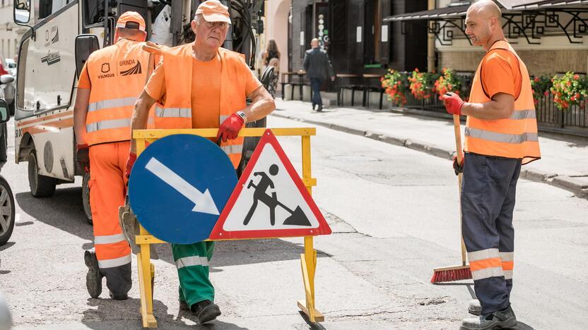 Vilniuje atnaujinama Totorių gatvė