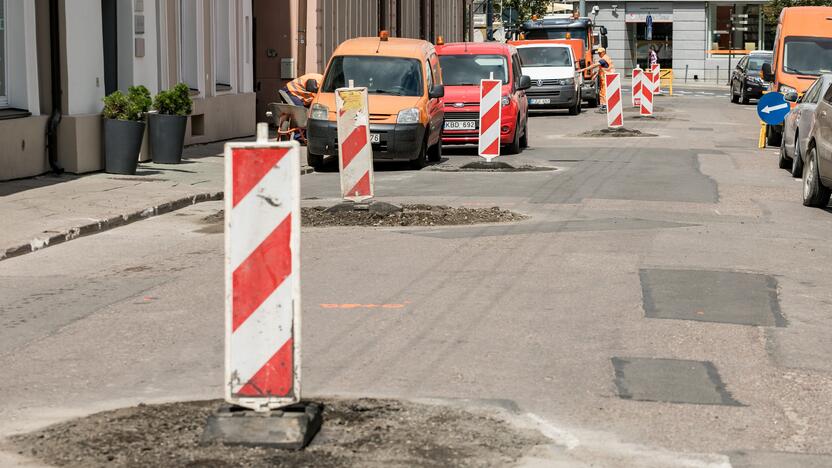 Vilniuje atnaujinama Totorių gatvė