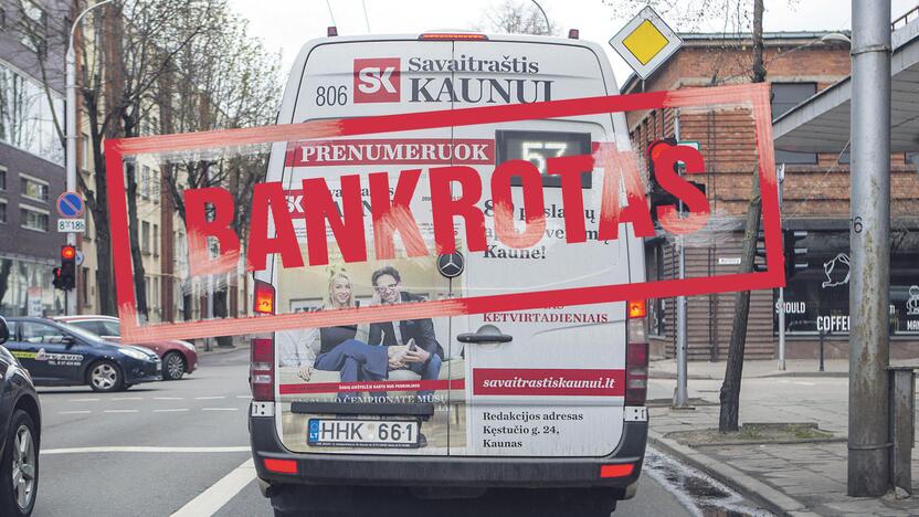 Finalas: prieš keletą savaičių bendrovei "Kauno reikalai" iškelta bankroto byla.