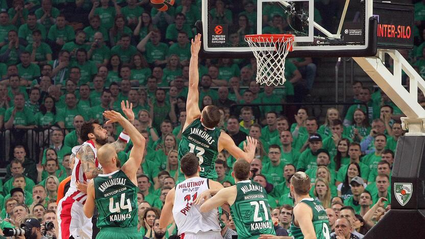 Eurolyga: „Žalgiris“ – „Olympiakos“ 80:60