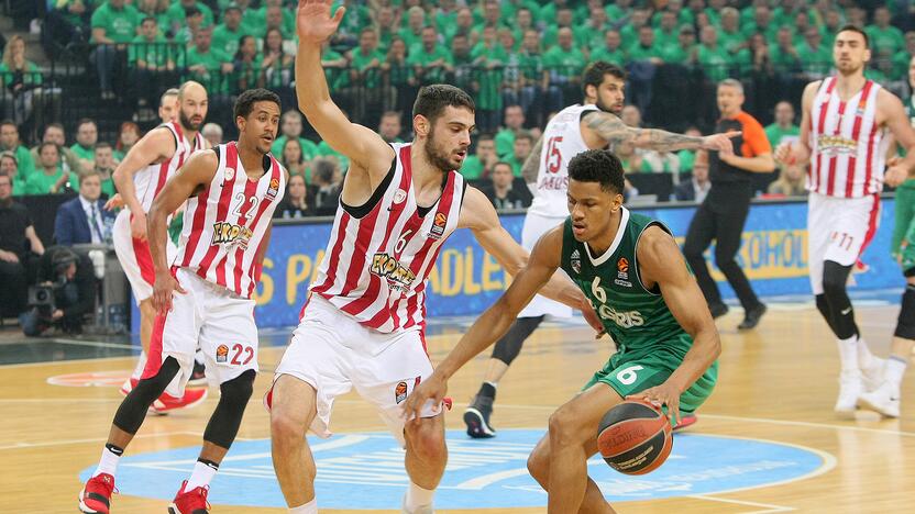 Eurolyga: „Žalgiris“ – „Olympiakos“ 80:60