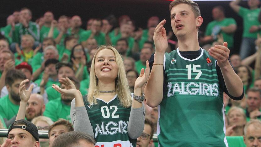 Eurolyga: „Žalgiris“ – „Olympiakos“ 80:60