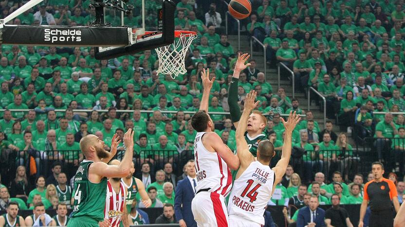 Eurolyga: „Žalgiris“ – „Olympiakos“ 80:60