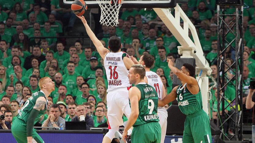 Eurolyga: „Žalgiris“ – „Olympiakos“ 80:60