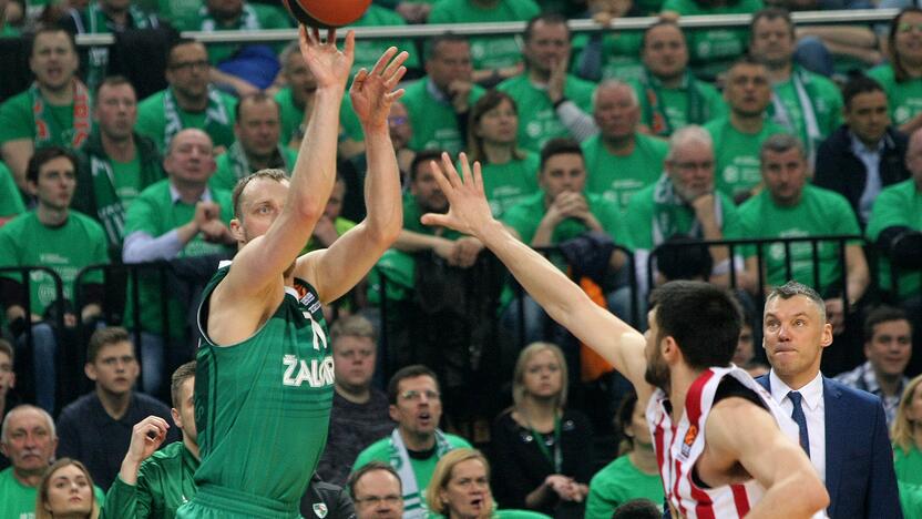 Eurolyga: „Žalgiris“ – „Olympiakos“ 80:60