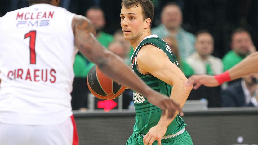 Eurolyga: „Žalgiris“ – „Olympiakos“ 80:60