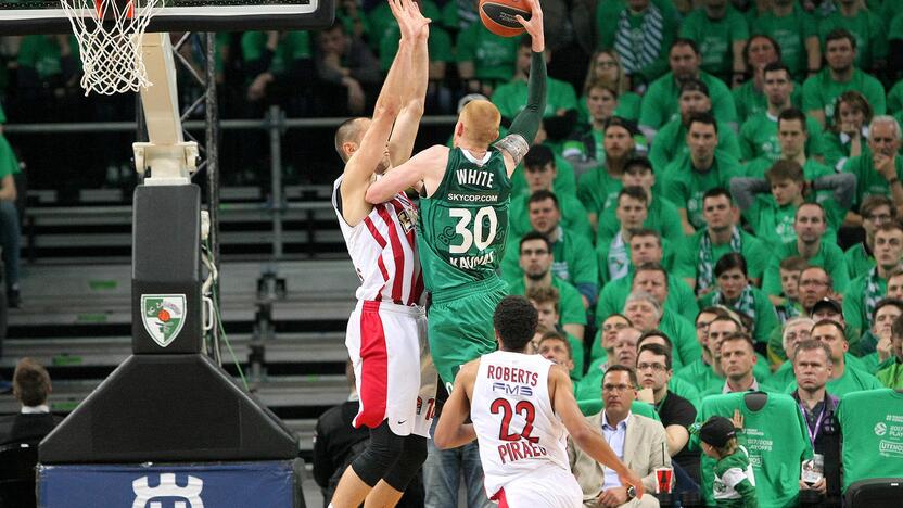 Eurolyga: „Žalgiris“ – „Olympiakos“ 80:60