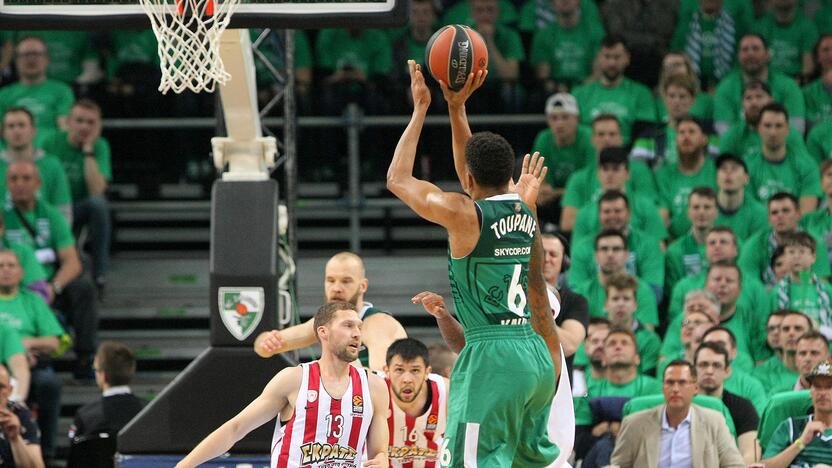 Eurolyga: „Žalgiris“ – „Olympiakos“ 80:60