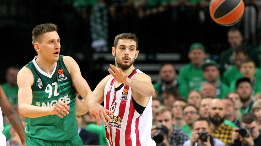 Eurolyga: „Žalgiris“ – „Olympiakos“ 80:60