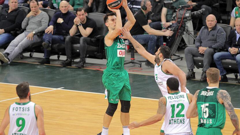 Eurolyga: „Žalgiris“ – „Panathinaikos“ 64:58