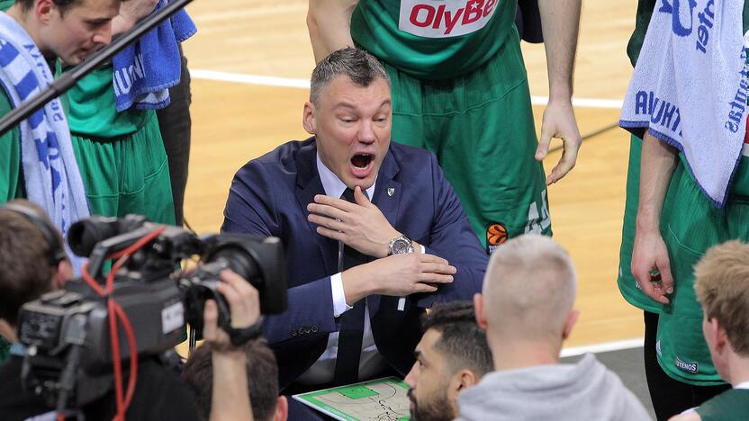 Eurolyga: „Žalgiris“ – „Panathinaikos“ 64:58