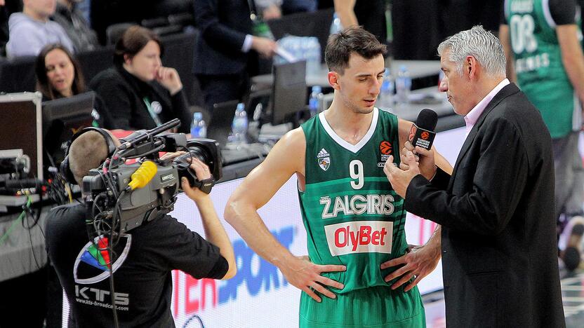 Eurolyga: „Žalgiris“ – „Panathinaikos“ 64:58